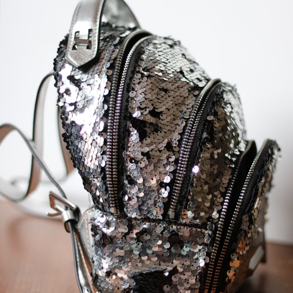 Kendall & Kylie Sequin Mini Backpack - Picture 2 of 12